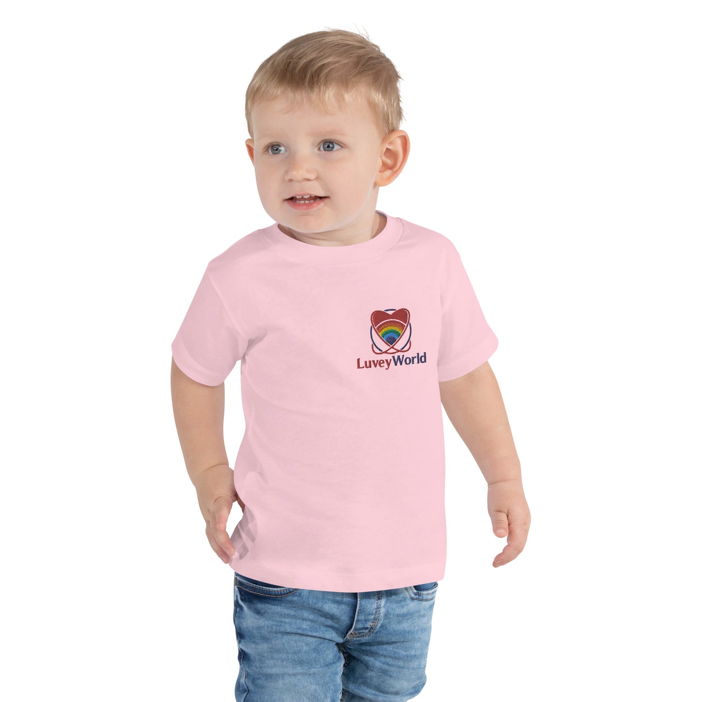 LuveyWorld Toddler Short Sleeve Tee